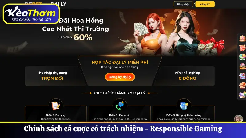 Chính sách cá cược có trách nhiệm - Responsible Gaming