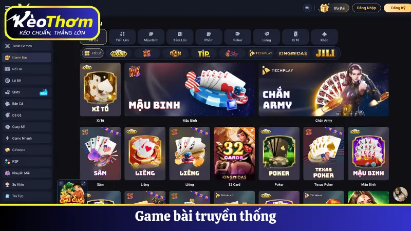 Game bài truyền thống
