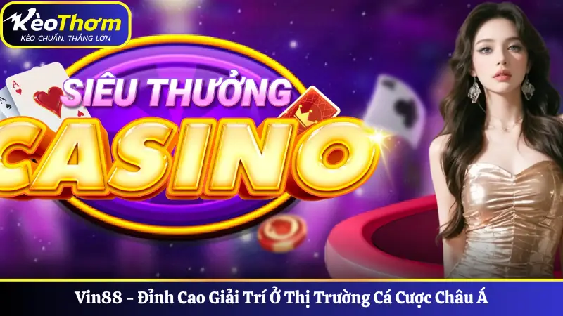 Vin88 - Đỉnh Cao Giải Trí Ở Thị Trường Cá Cược Châu Á